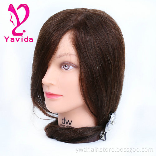 professional 18-24inch hair mannequin head malaysian hair vendors Hairdresser Styling